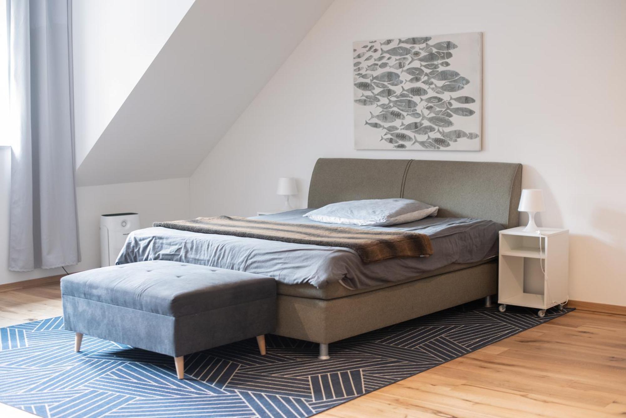 Apartment Mit Parkblick & Massagestuhl Lipcse Kültér fotó